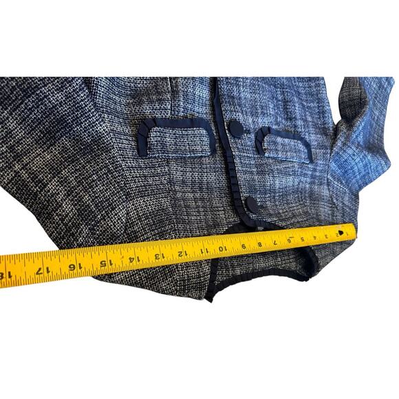 Talbots Two Tone Button Front Tweed‎ Blazer - Business Casual (NWT) - 2 - Picture 11 of 11